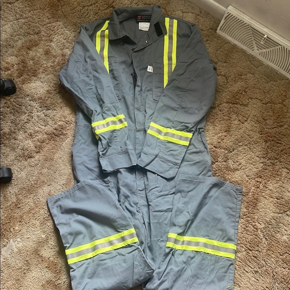 Reflective Gray Coverall